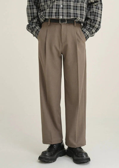 Felix | Pantalones Clásicos Plisados Rectos