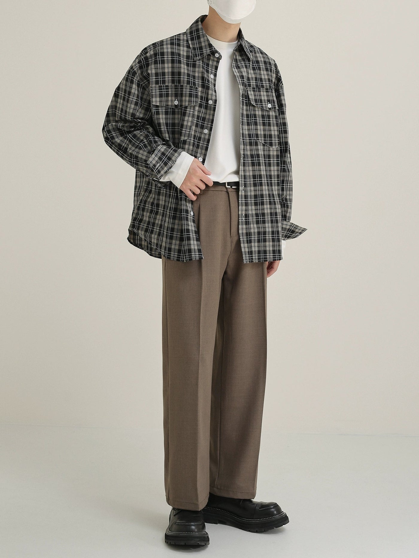 Felix | Pantalones Clásicos Plisados Rectos