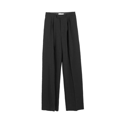 Henrik | Pantalones Anchos Detalle Plisado