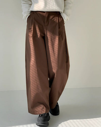 Max | Pantalones De Pierna Ancha Con