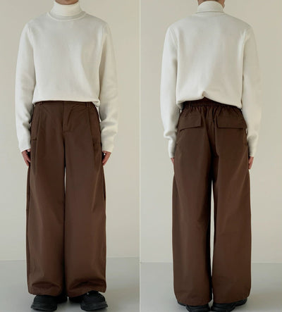 Max | Pantalones De Pierna Ancha Con